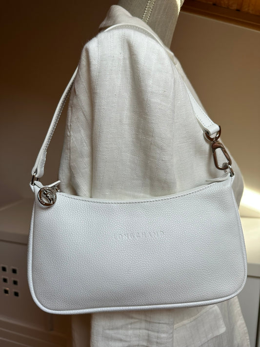 Longchamp sac baguette blanc