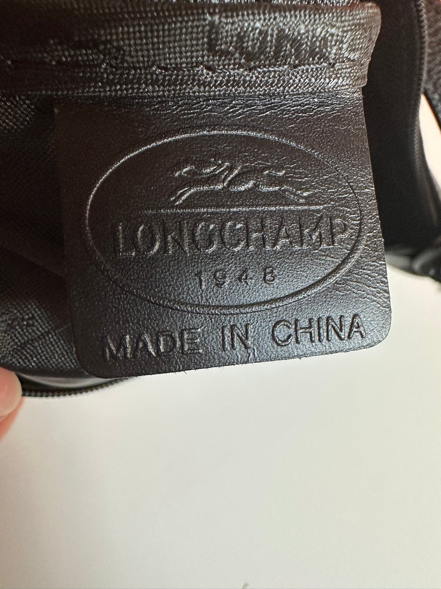 Longchamp sac baguette noir