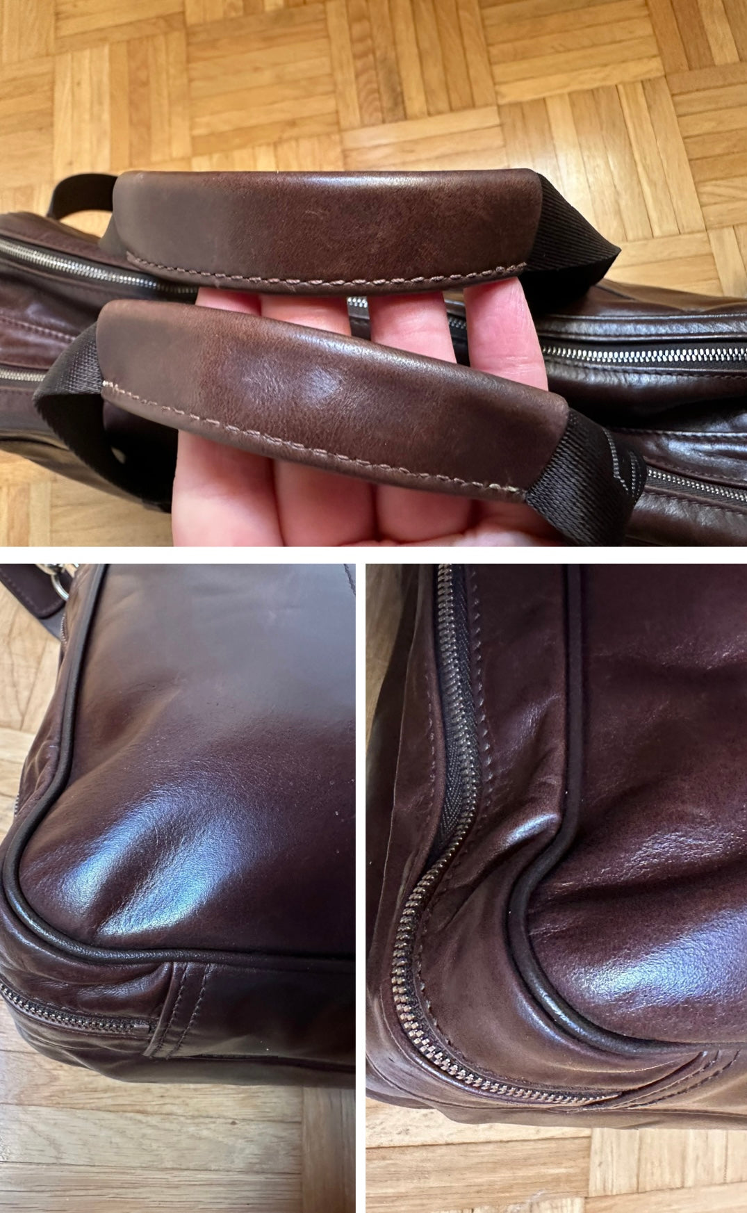 Longchamp "Cavalier" 48h Travel Bag / Carry-On Suitcase