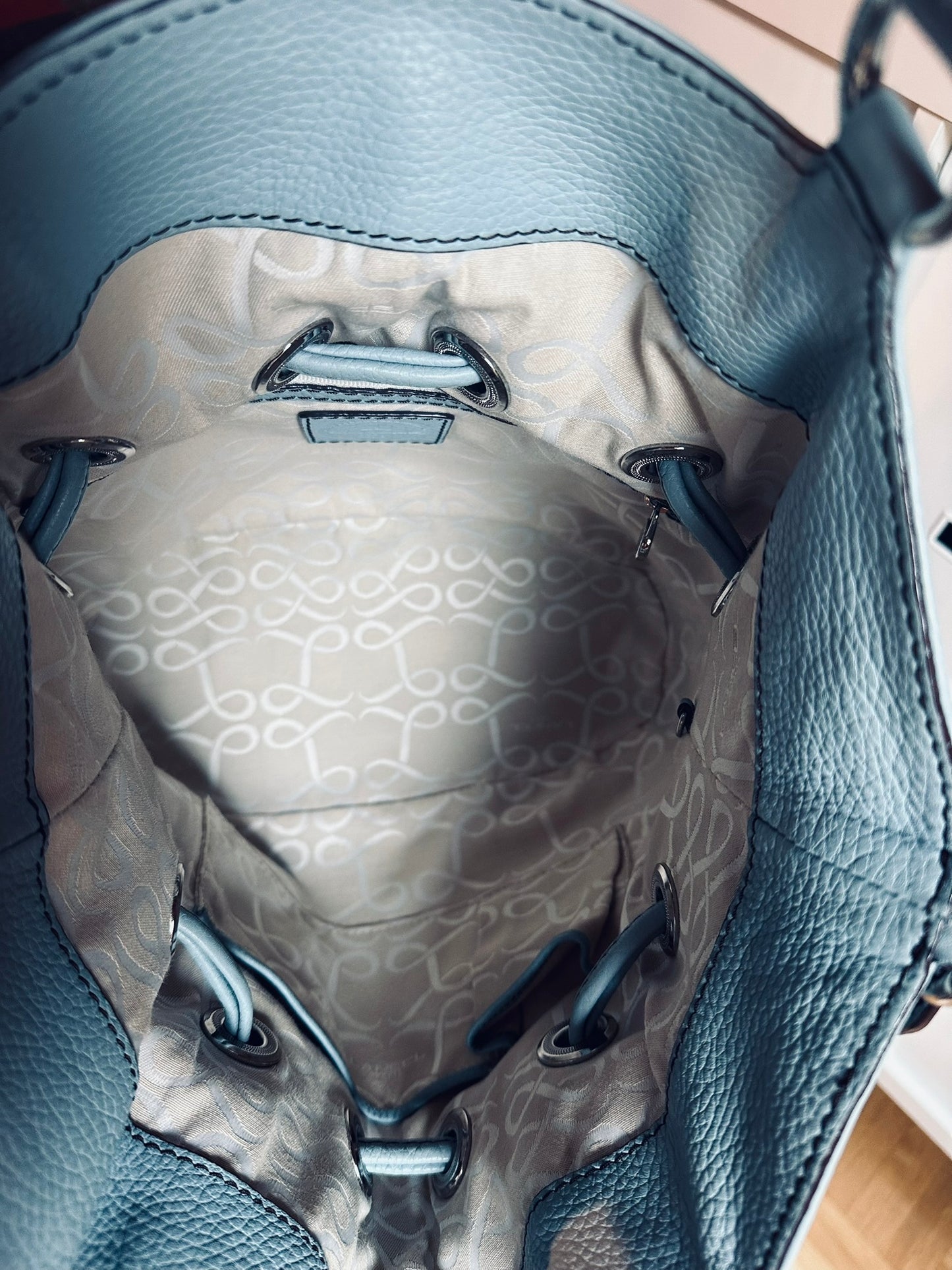 Lancel 1er flirt bleu clair - taille M