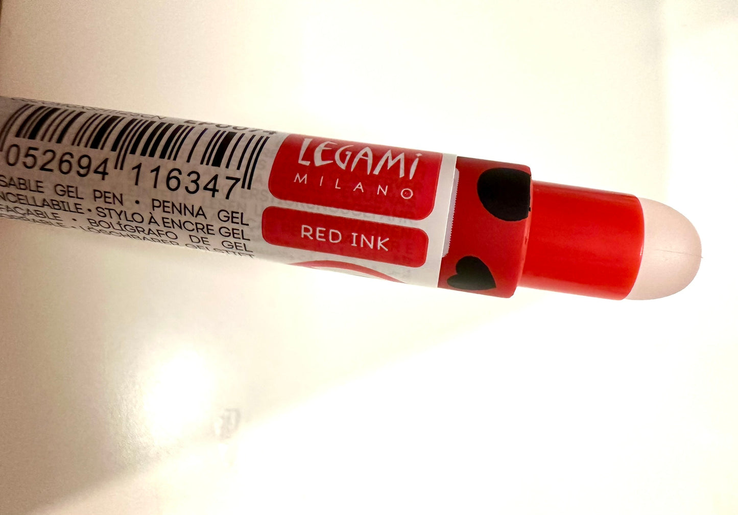 Legami 2x Ladybug erasable pen