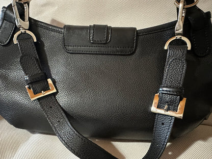 Sac Longchamp porté épaule - noir