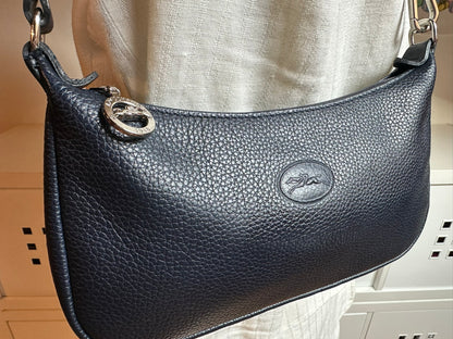 Longchamp sac baguette bleu nuit