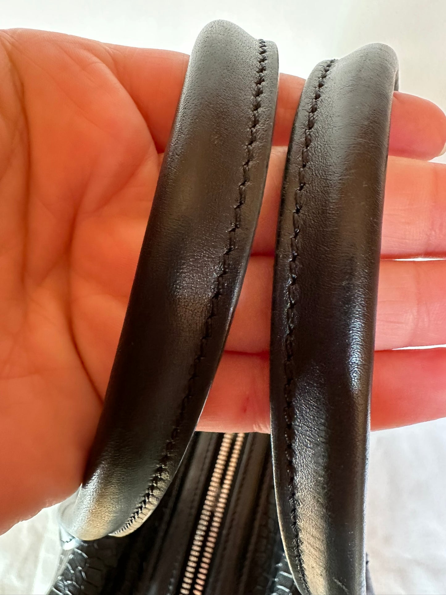 Longchamp Légende Croco Noir - État exceptionnel !