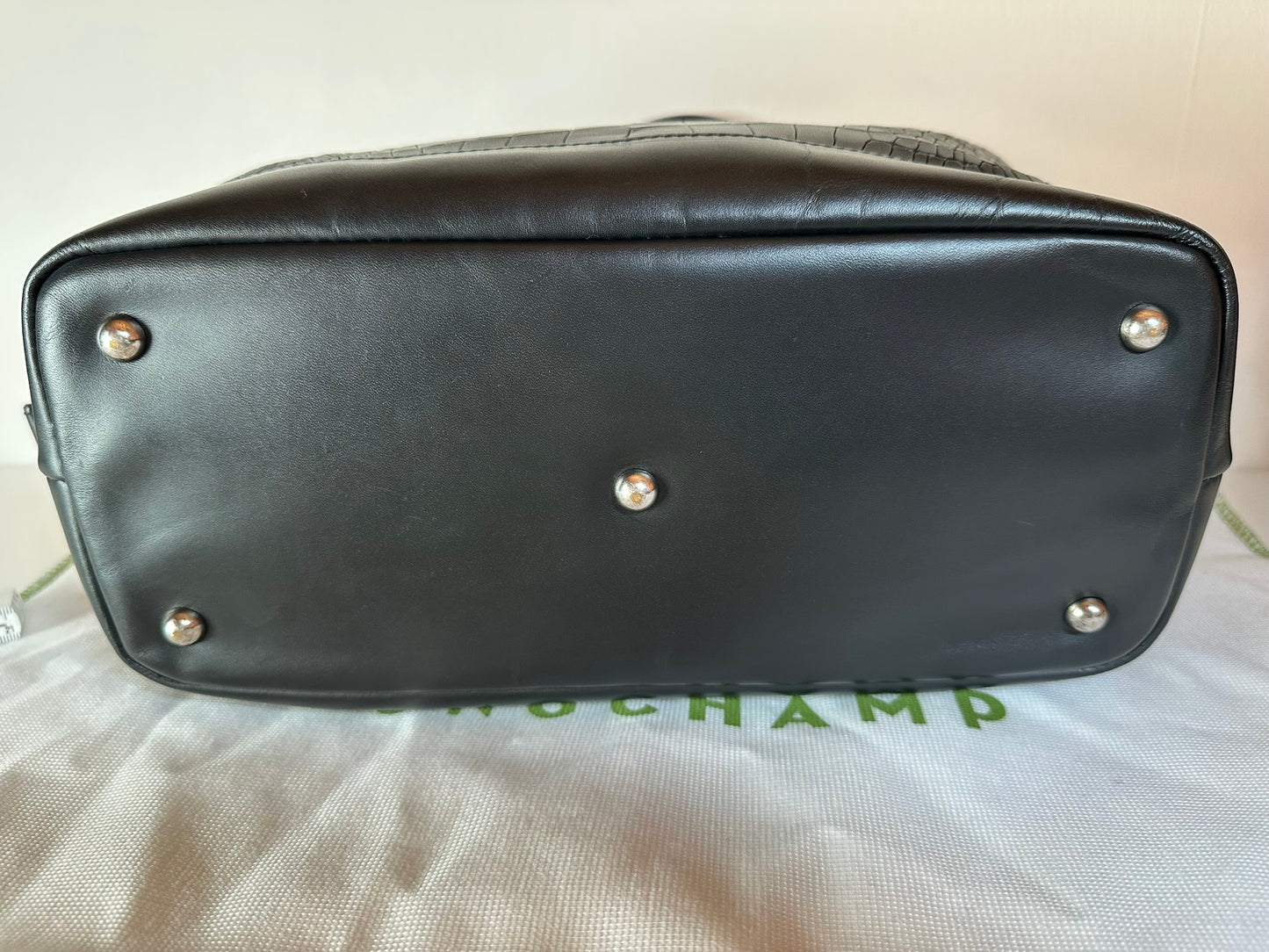 Longchamp Légende Croco Noir - État exceptionnel !