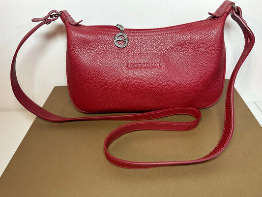 Rote Longchamp Umhängetasche – Le Foulonné.