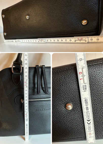 Sac Longchamp Le Foulonné - Cuir noir