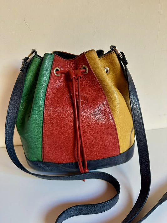 Sac Seau Longchamp Vintage Multicolore