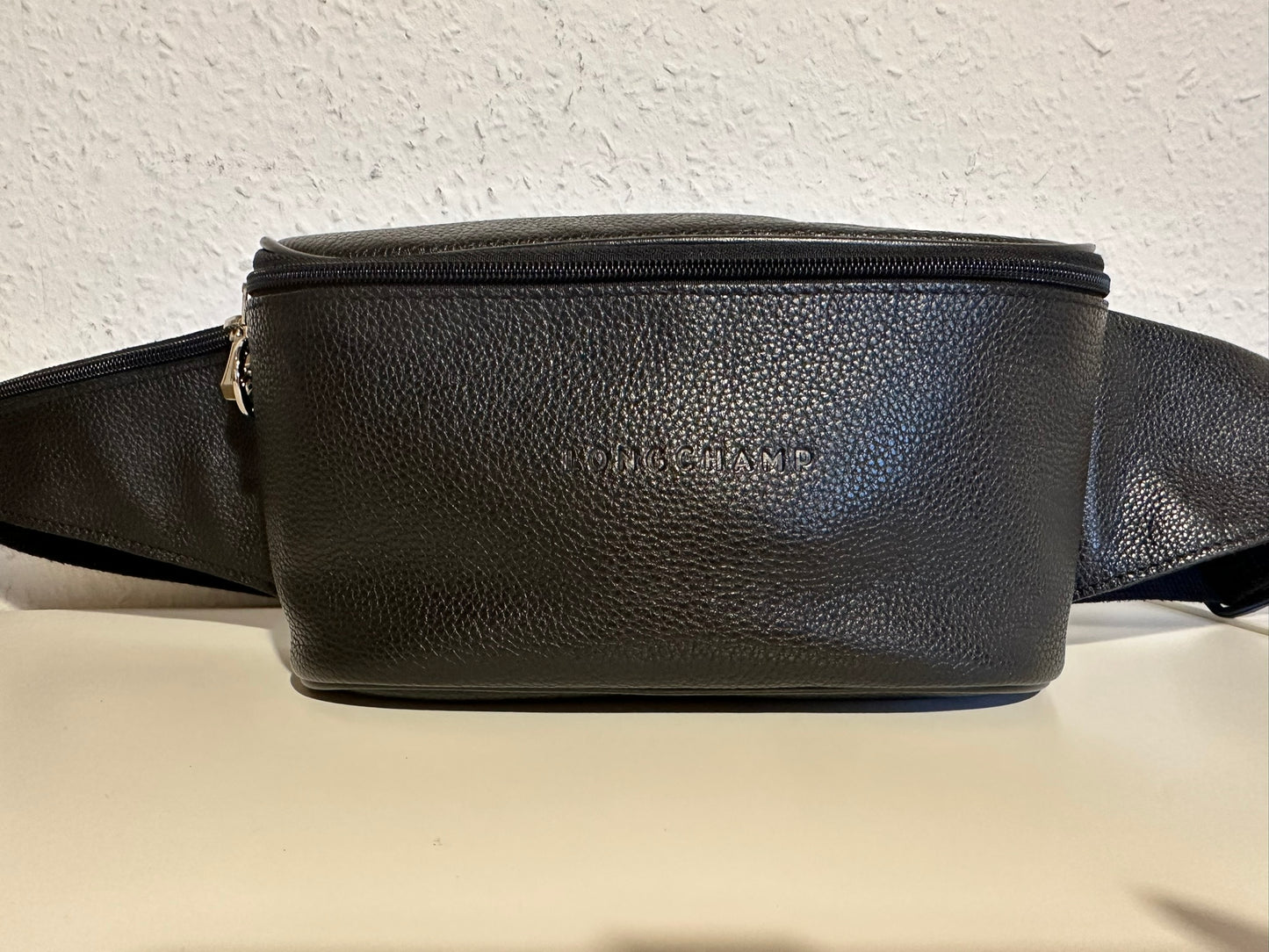 Longchamp Sac banane noir