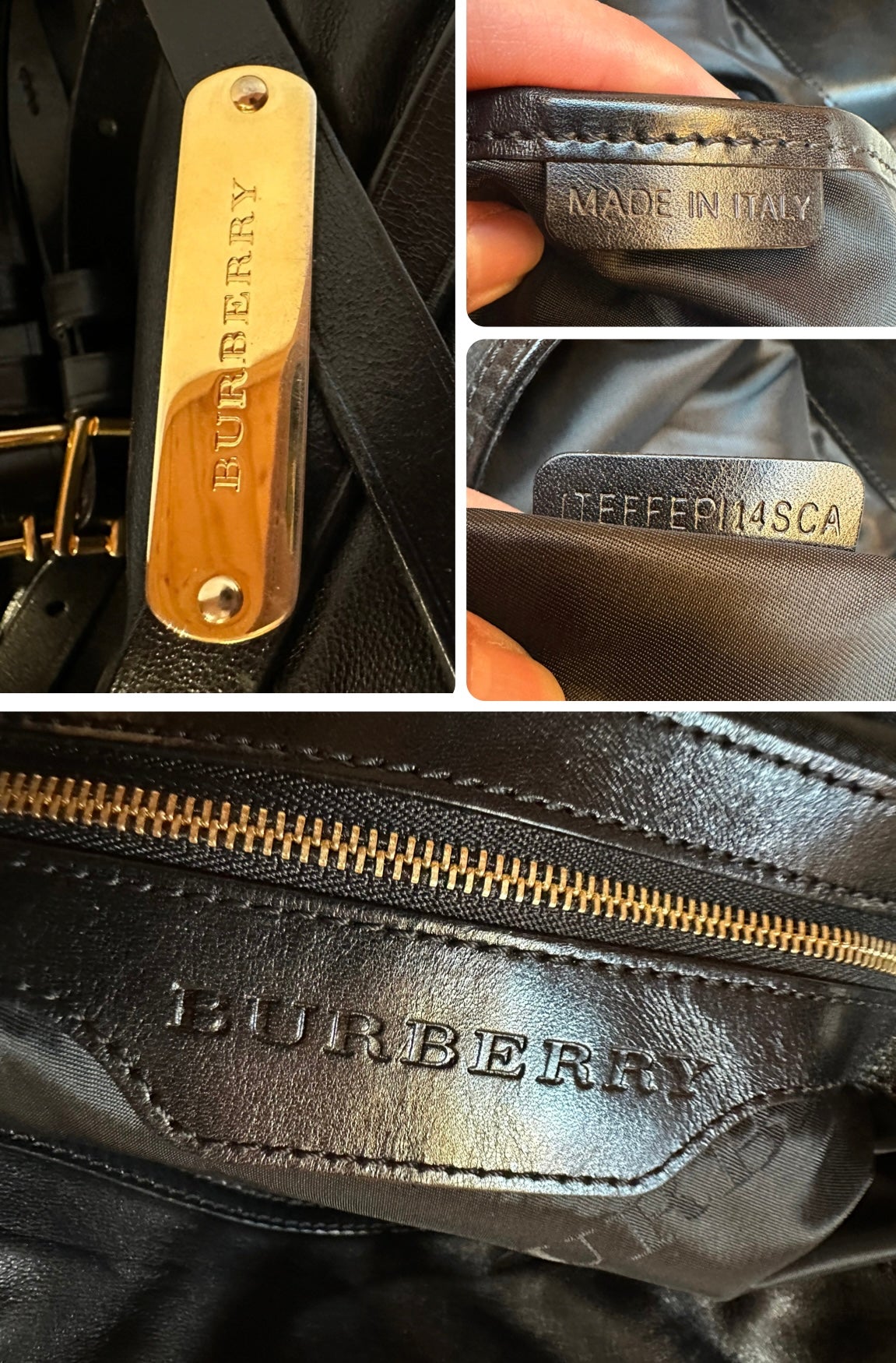 Sac Hobo Burberry "Gosford Bridle"