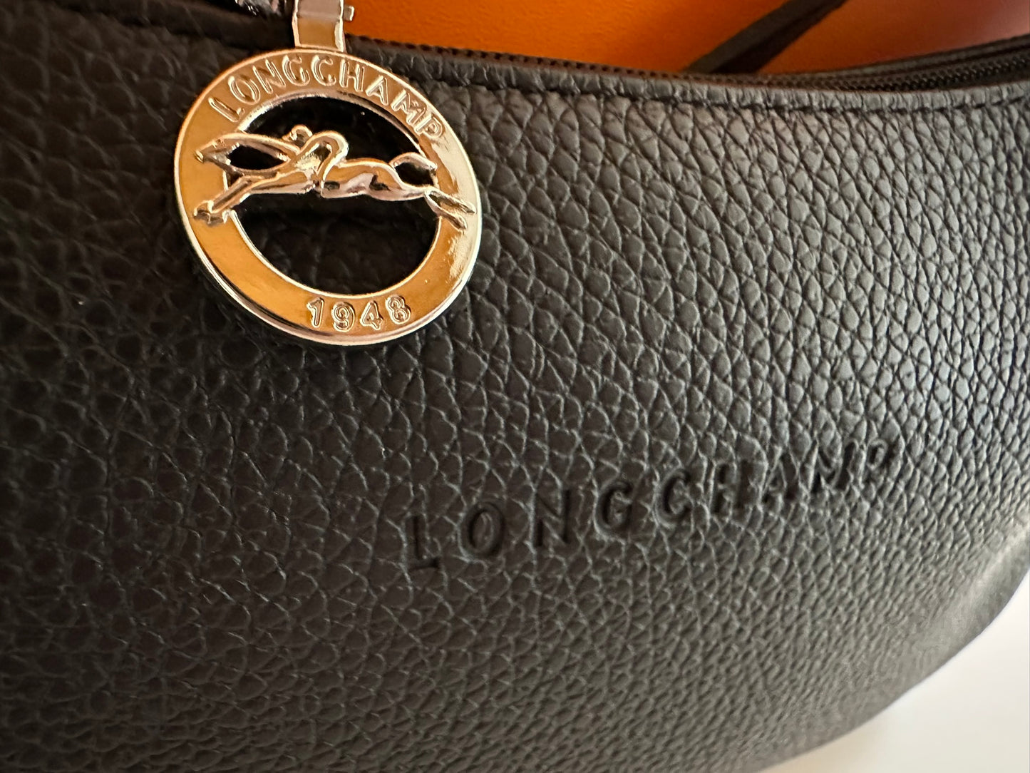 Longchamp sac baguette noir