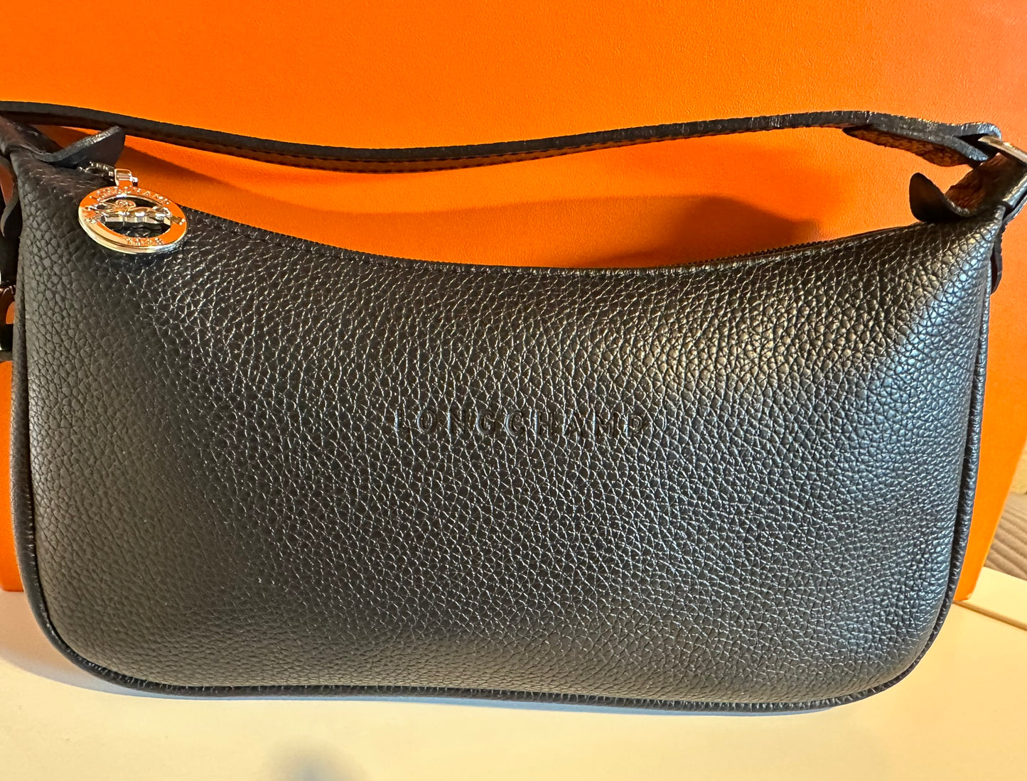 Longchamp sac baguette noir