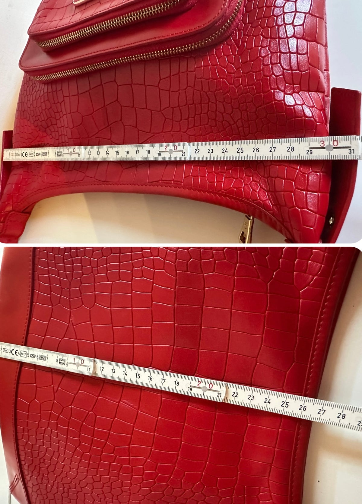 Longchamp Légende Croco Crossbody Bag.
