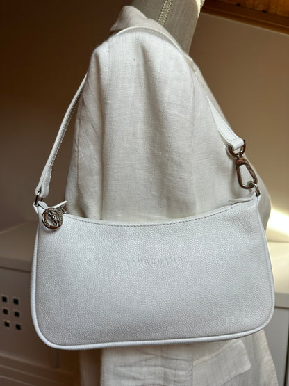 Longchamp sac baguette blanc