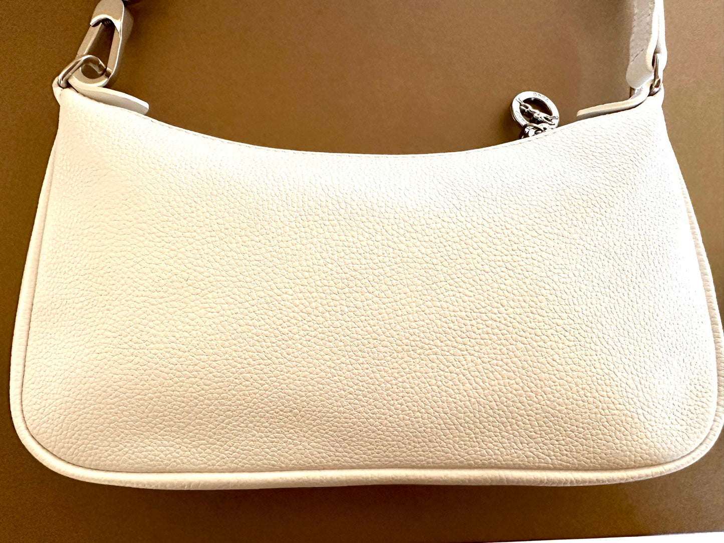 Longchamp sac baguette blanc