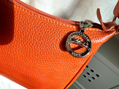 Longchamp sac baguette orange