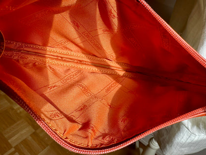 Longchamp sac baguette orange