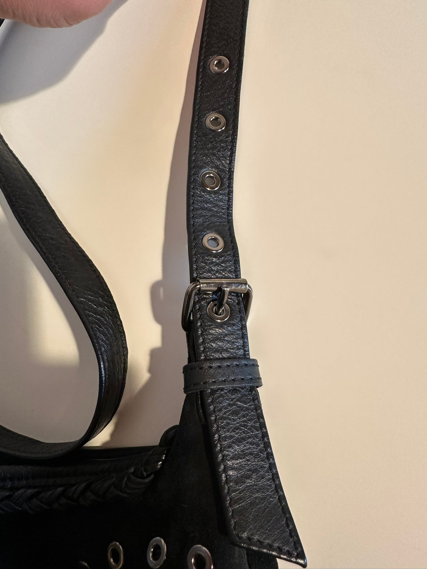 Longchamp x Kate Moss bandoulière noir