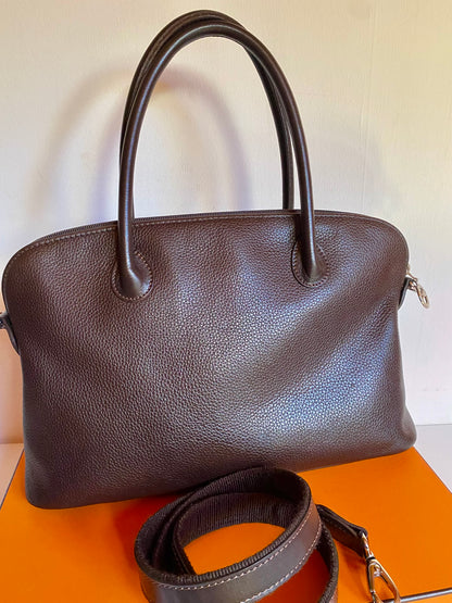 Longchamp Dark Brown Bolide Bag