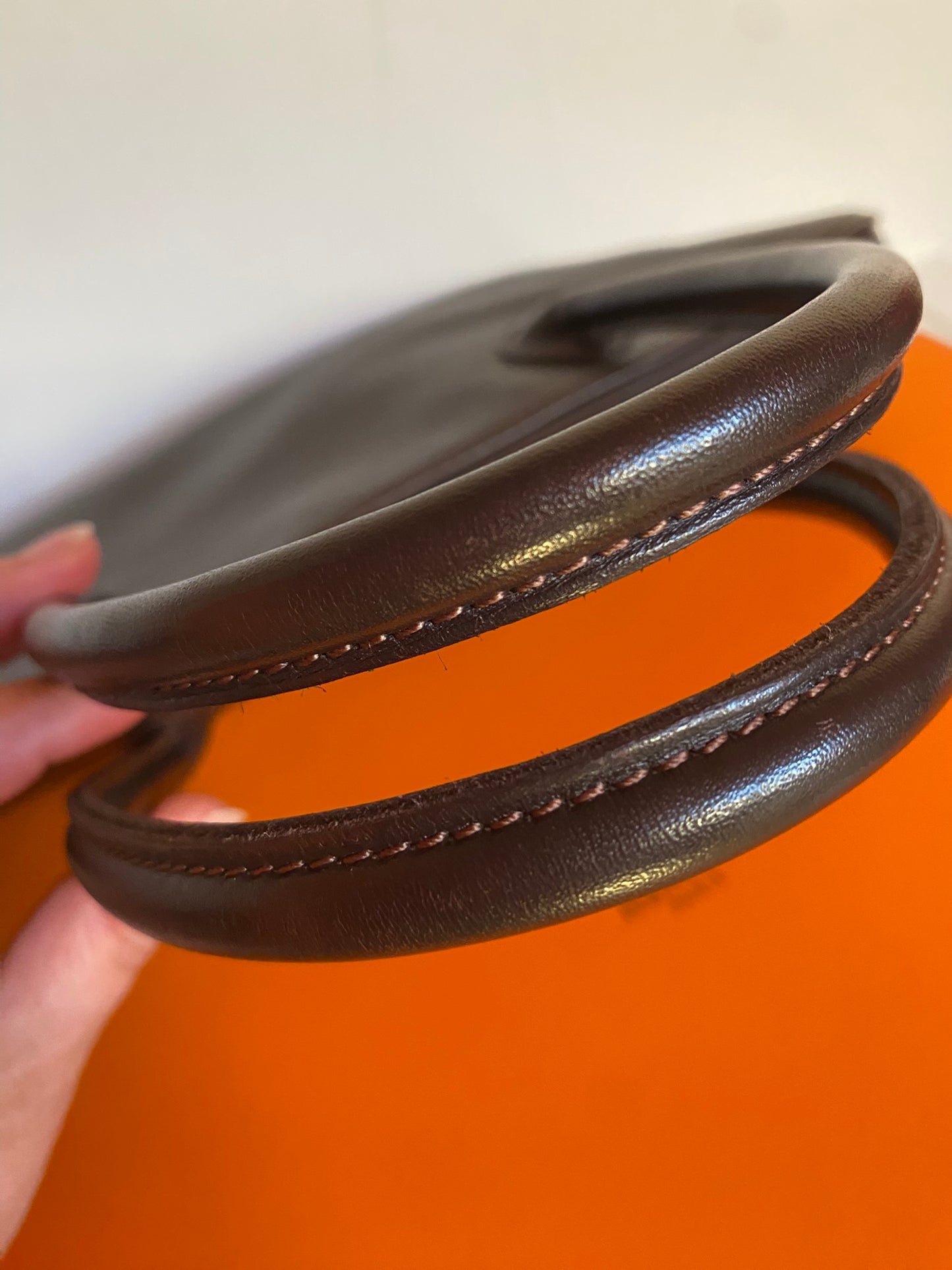 Longchamp Dark Brown Bolide Bag