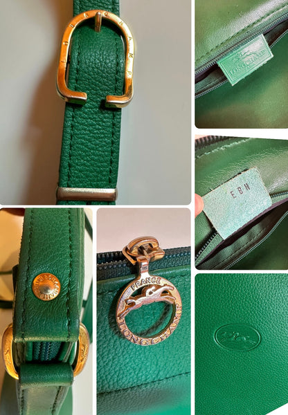 Longchamp Sac vintage luxe vert