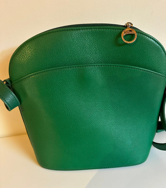 Longchamp Vintage Luxus-Tasche grün