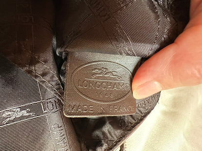 Sac Longchamp Le Foulonné - marron taille L