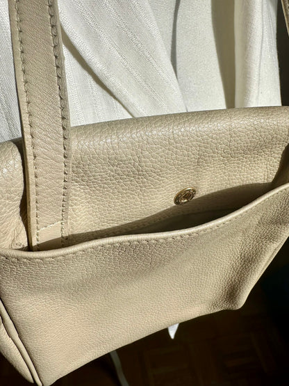Sac Longchamp crossbody - beige.