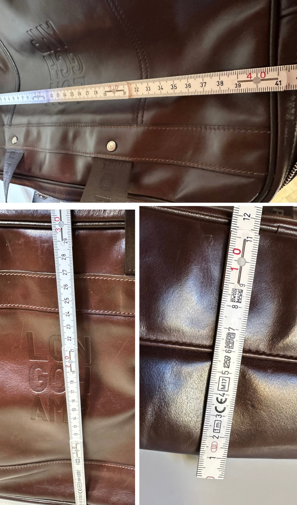 Longchamp "Cavalier" 48h Travel Bag / Carry-On Suitcase