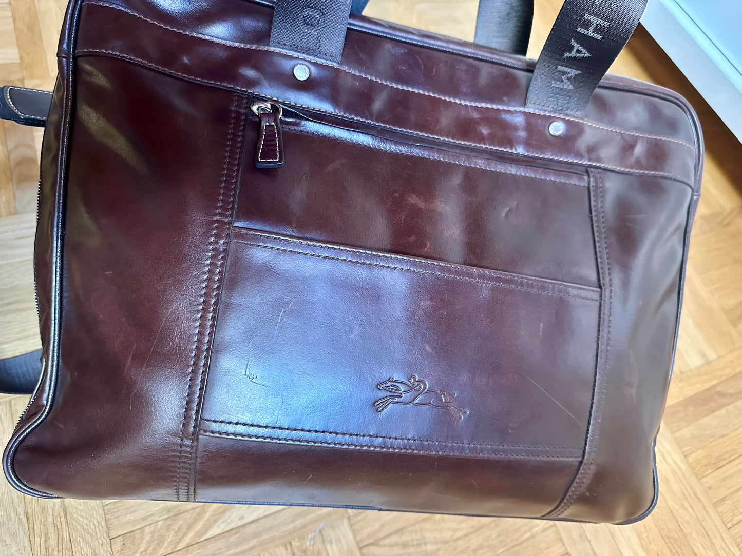 Longchamp "Cavalier" 48h Travel Bag / Carry-On Suitcase