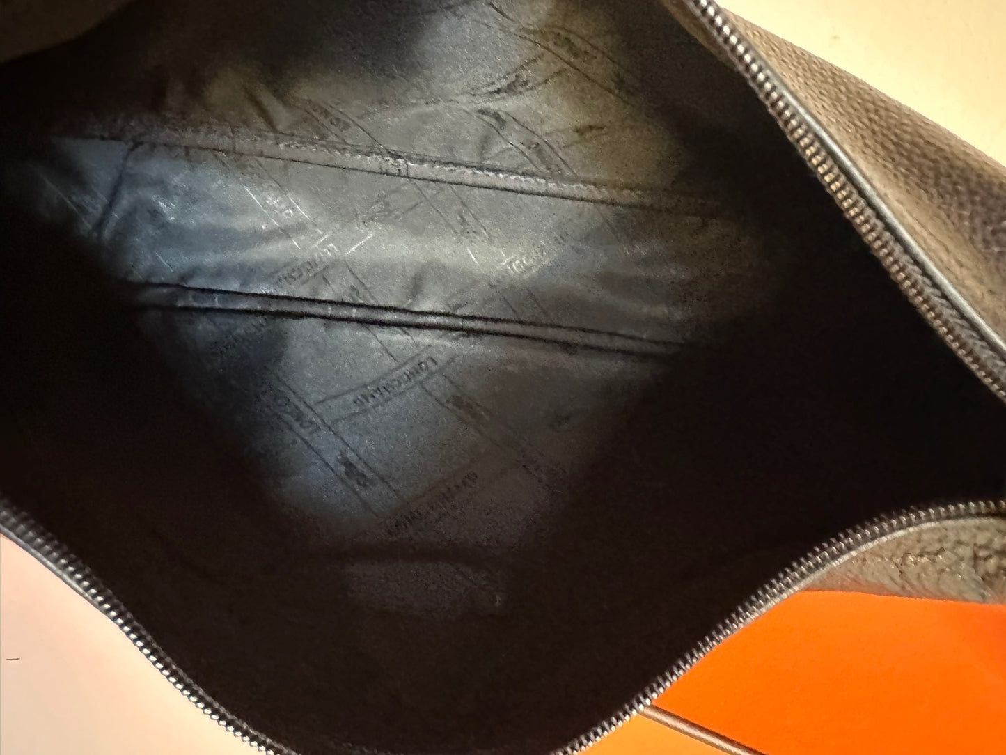 Sac Longchamp bandoulière noir - Le Foulonné.