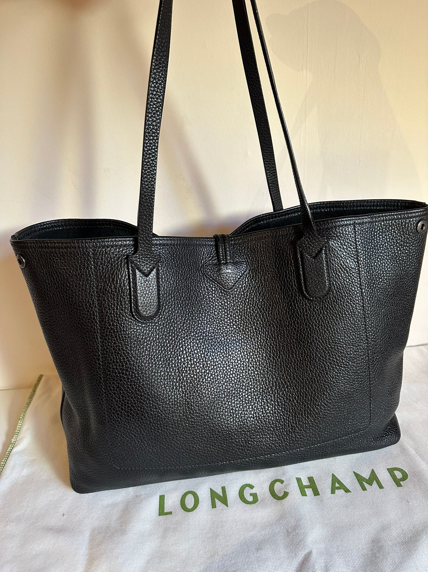 Longchamp - Großer Shopper Roseau Essential, Größe L