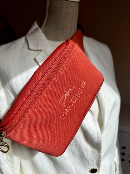 Sac banane Longchamp Le Pliage – Rouge.