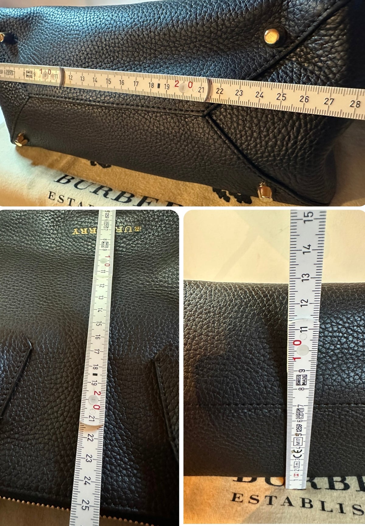 État neuf! Sac Burberry "Greenwood" Bowling