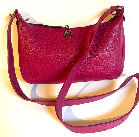 Longchamp Umhängetasche Himbeere - Le Foulonné.