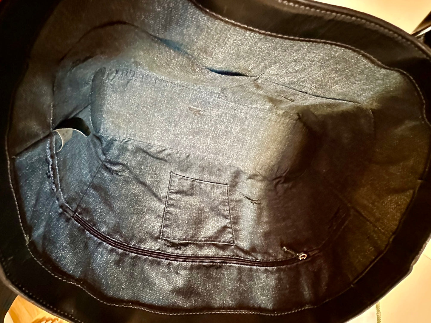 Longchamp Roseau Bag - Black Croc-Effect Leather