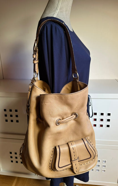 Lancel Premier Flirt XL Bag Beige