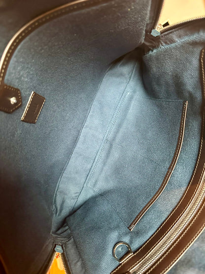 Dunhill Boston Porte-documents – Cuir Grainé Chocolat