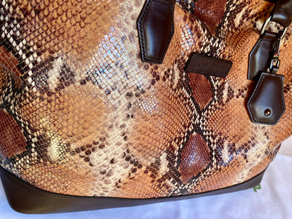 Longchamp Tragetasche – Sonderedition Python