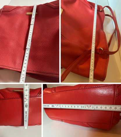 Sac Cabas Burberry Canterbury – Cuir Grainé Corail