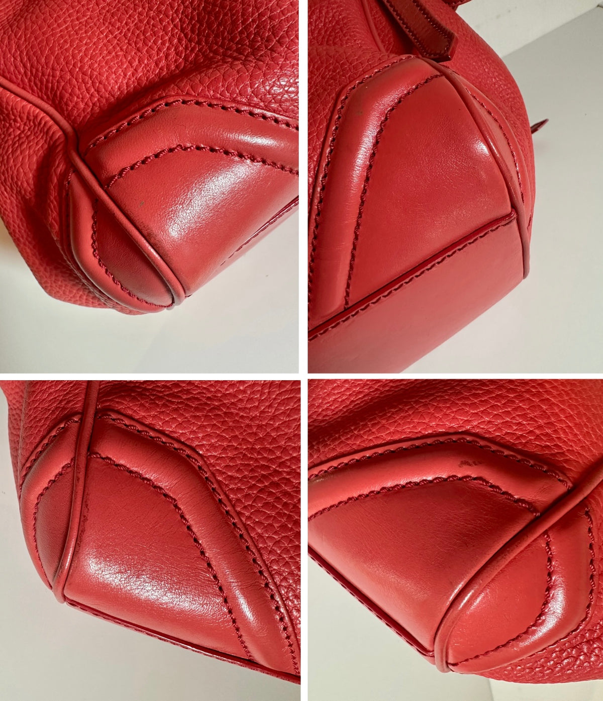 Sac Cabas Burberry Canterbury – Cuir Grainé Corail